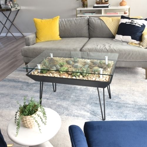 BloomingTables coffee table in living room